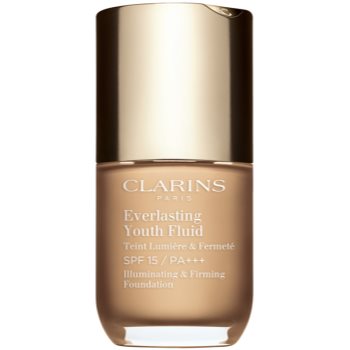 Clarins Everlasting Youth Fluid Foundation make-up pentru luminozitate SPF 15 - imagine 2